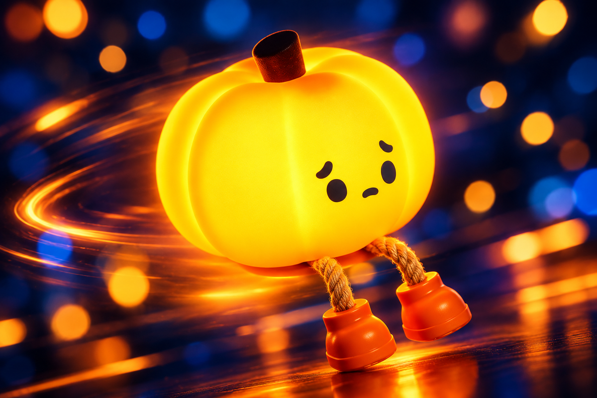 Touch-dimmable soft glow